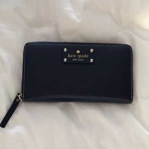 Navy blue Kate Spade wallet